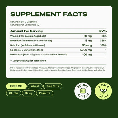 Azelia Liposomal Glutathione Supplement
