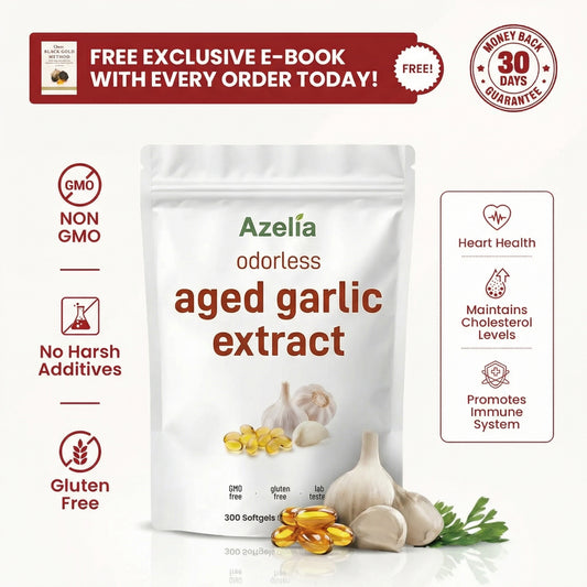 Aged Garlic Extract - 7500mg Odorless Softgels