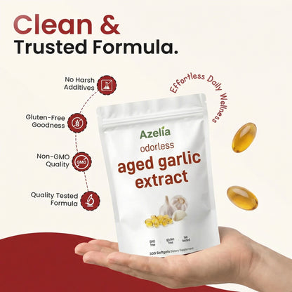 Aged Garlic Extract - 7500mg Odorless Softgels