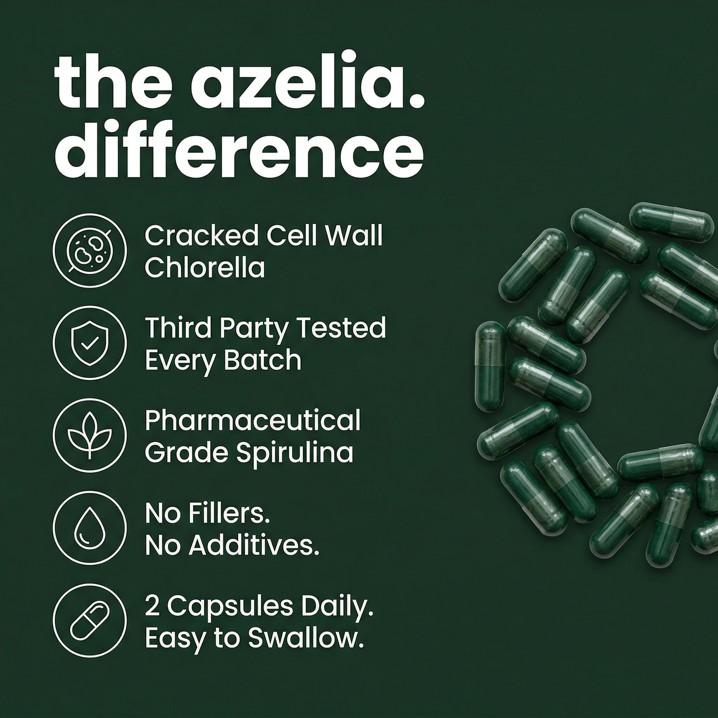 Azelia Spirulina & Chlorella
